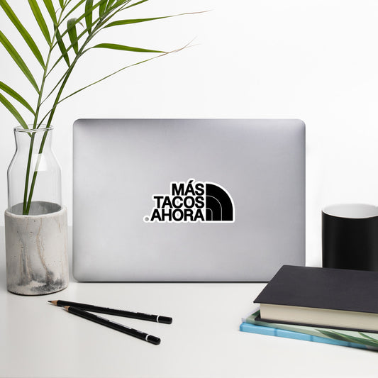 “Mas Tacos Ahora” 5" Sticker - Black Logo