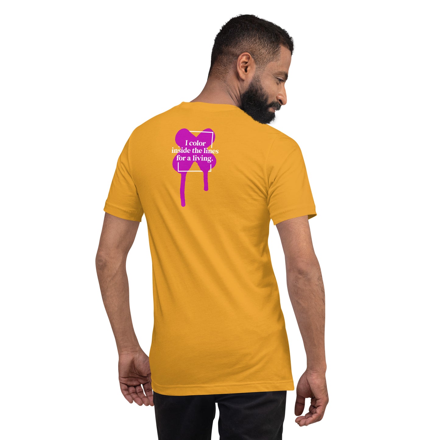 “I Donut Care” Purple Unisex Tee