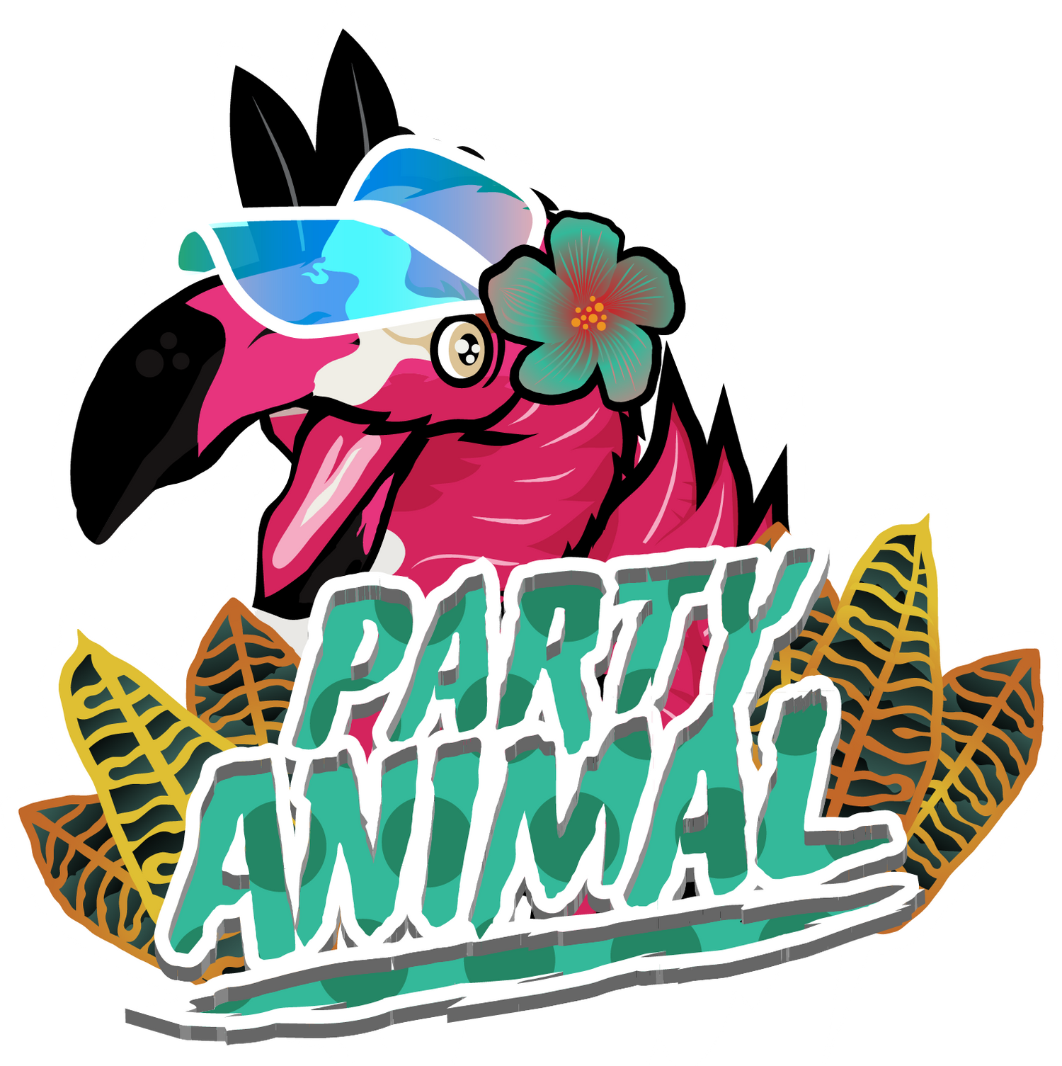 Party Animal - Pink Flamingo