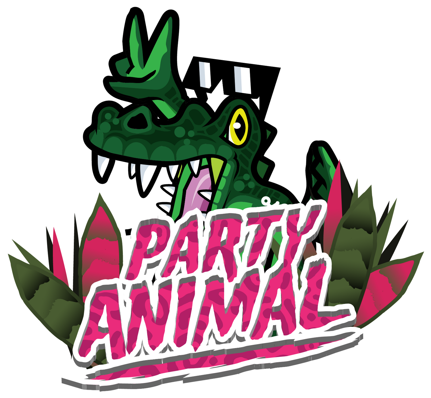 Party Animal - Green Gator