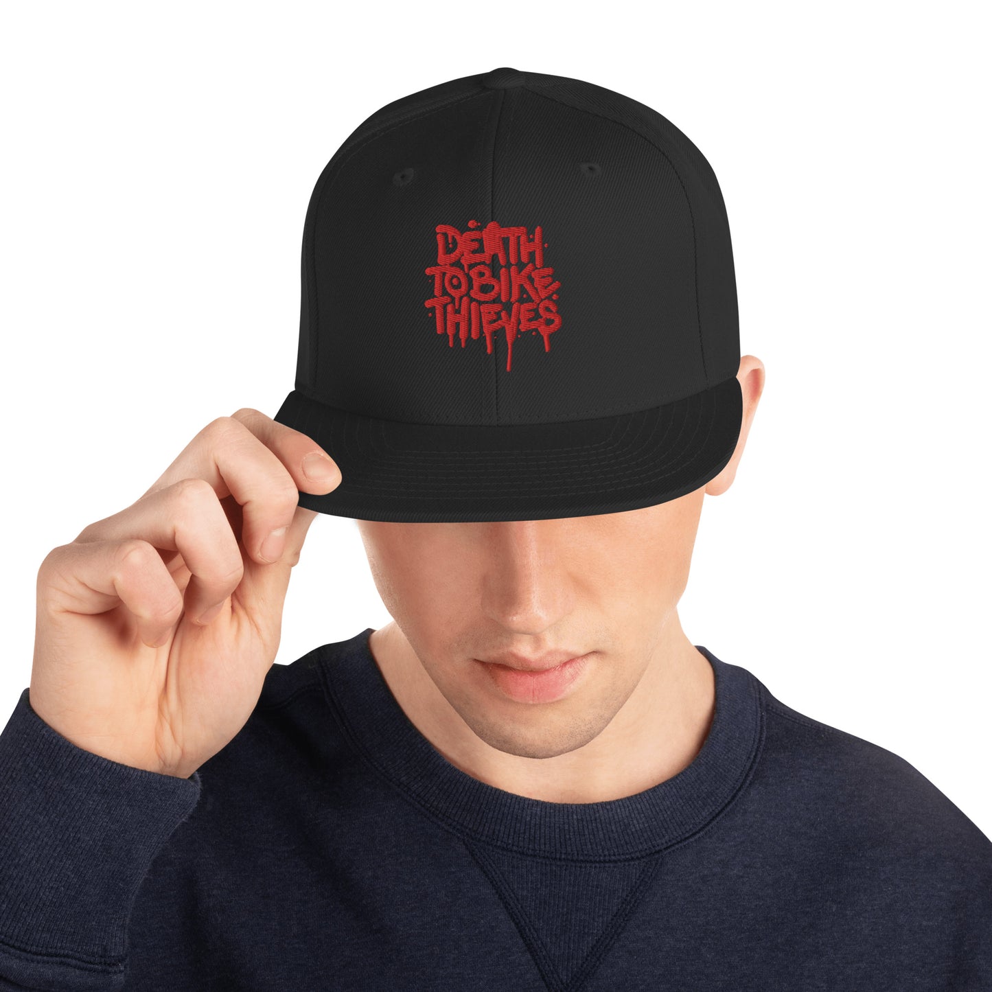 "Death To Bike Thieves" Snapback