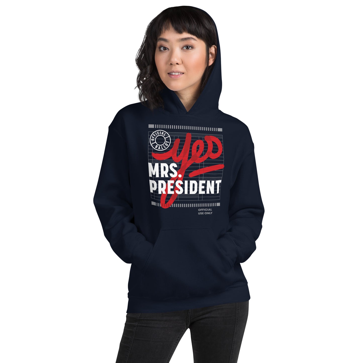 "Yes Mrs President" Unisex Pullover Hoodie