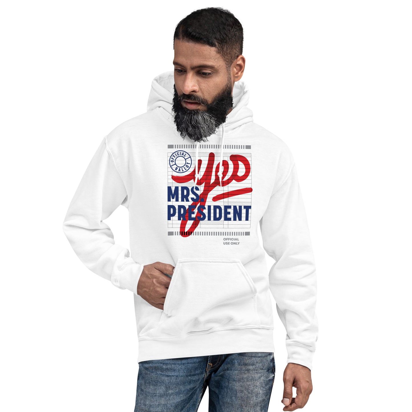 "Yes Mrs President" Unisex Pullover Hoodie