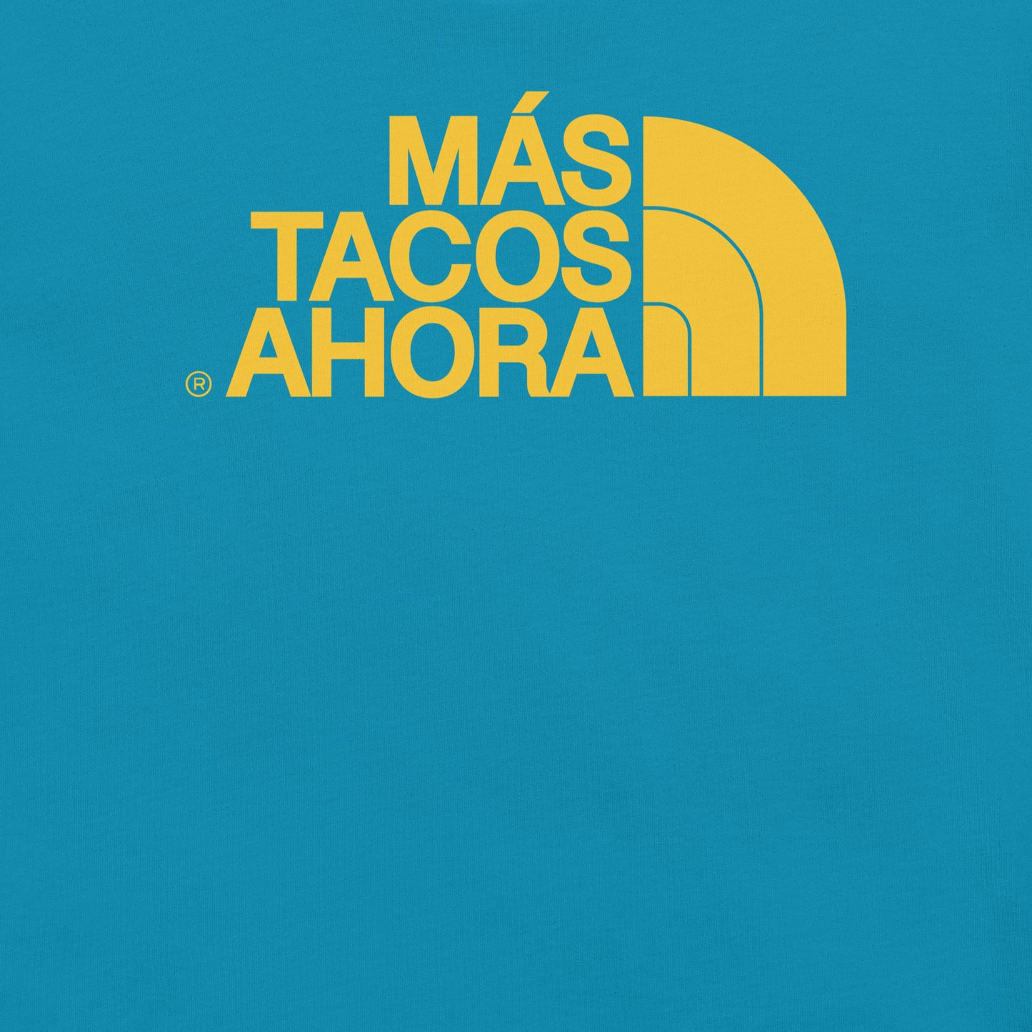 "Mas Tacos Ahora" Yellow Logo Unisex Tee