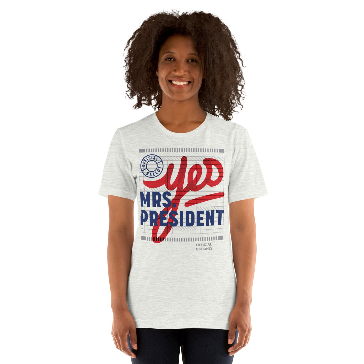 "Yes Mrs President" Light Unisex Tee