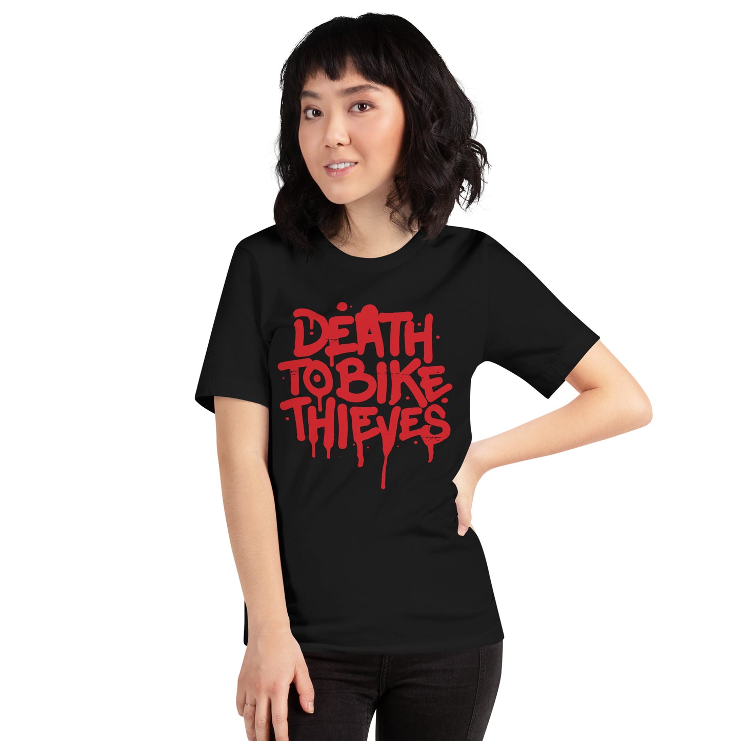 "Death To Bike Thieves" Unisex Tee