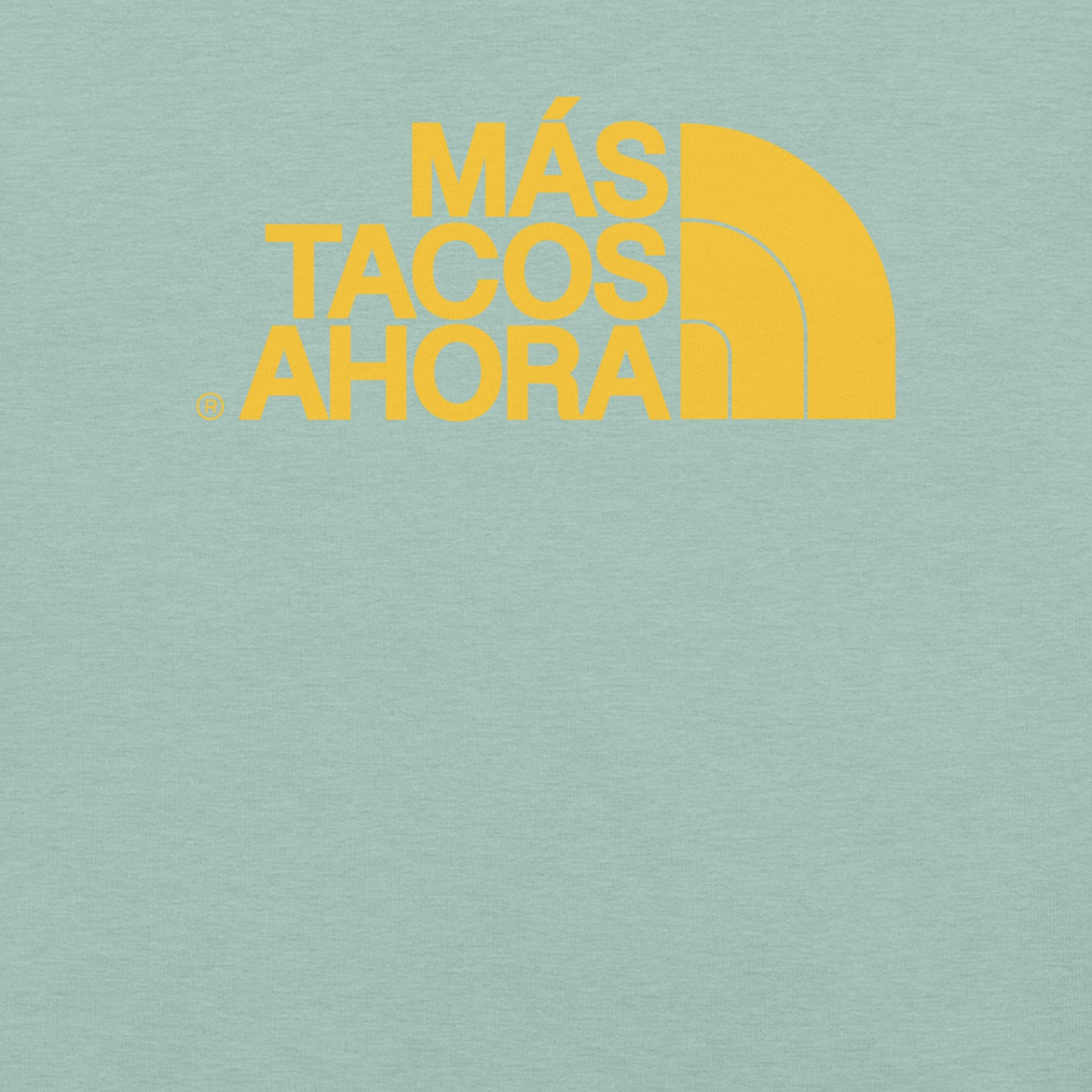 "Mas Tacos Ahora" Yellow Logo Unisex Tee