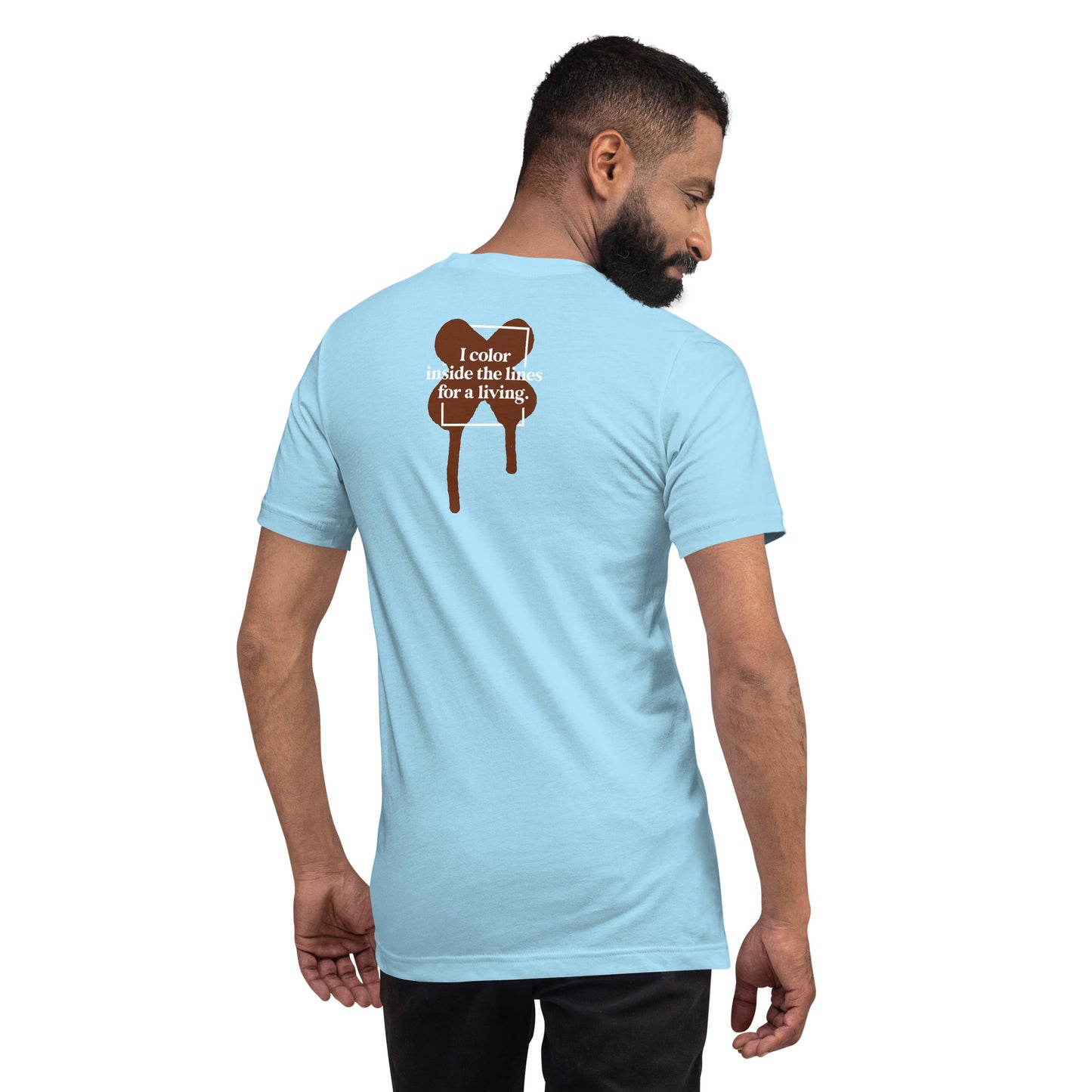 "I Donut Care" Chocolate Unisex Tee