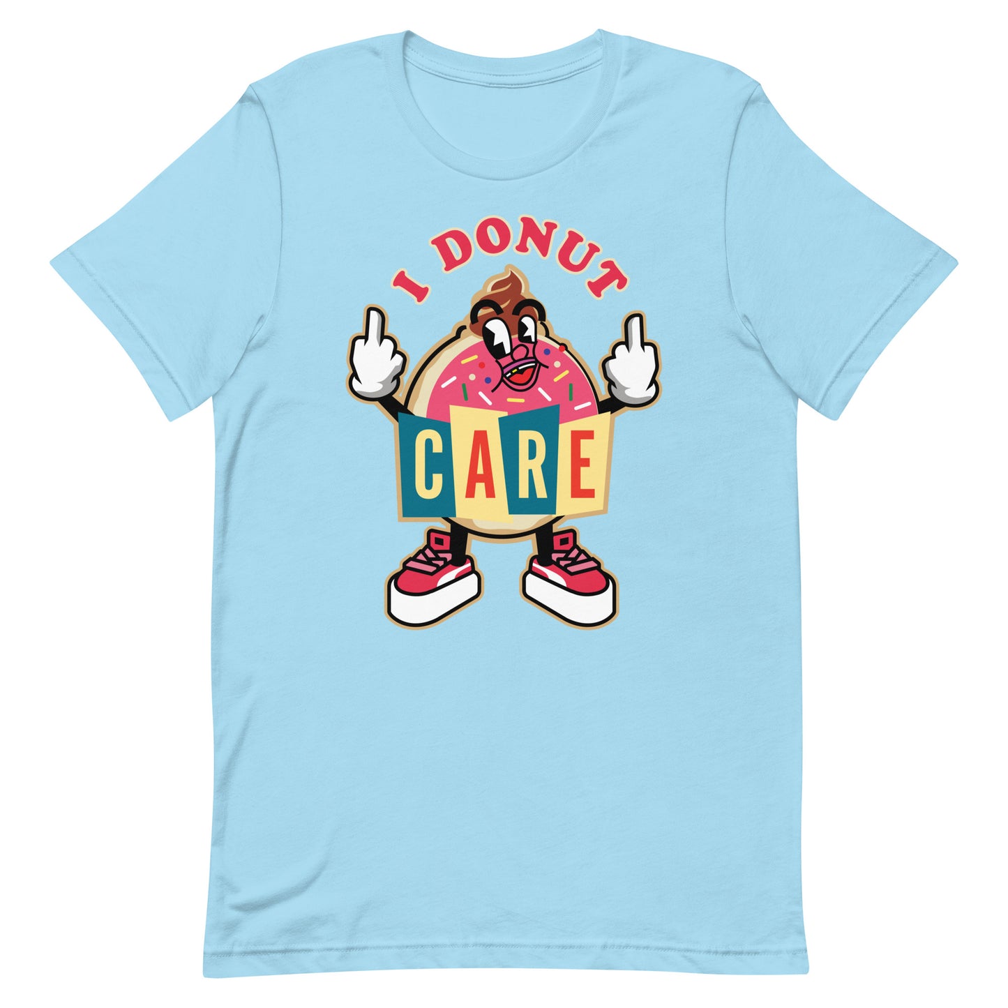 "I Donut Care" Strawberry Unisex Tee