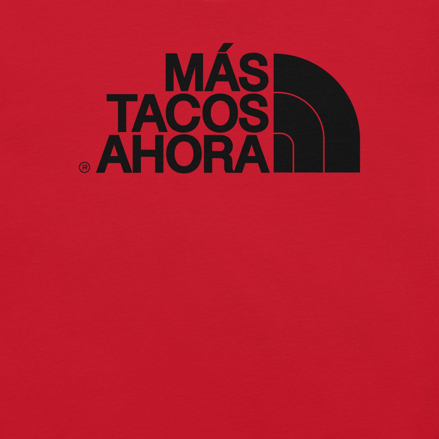 "Mas Tacos Ahora" Black Logo Unisex Tee