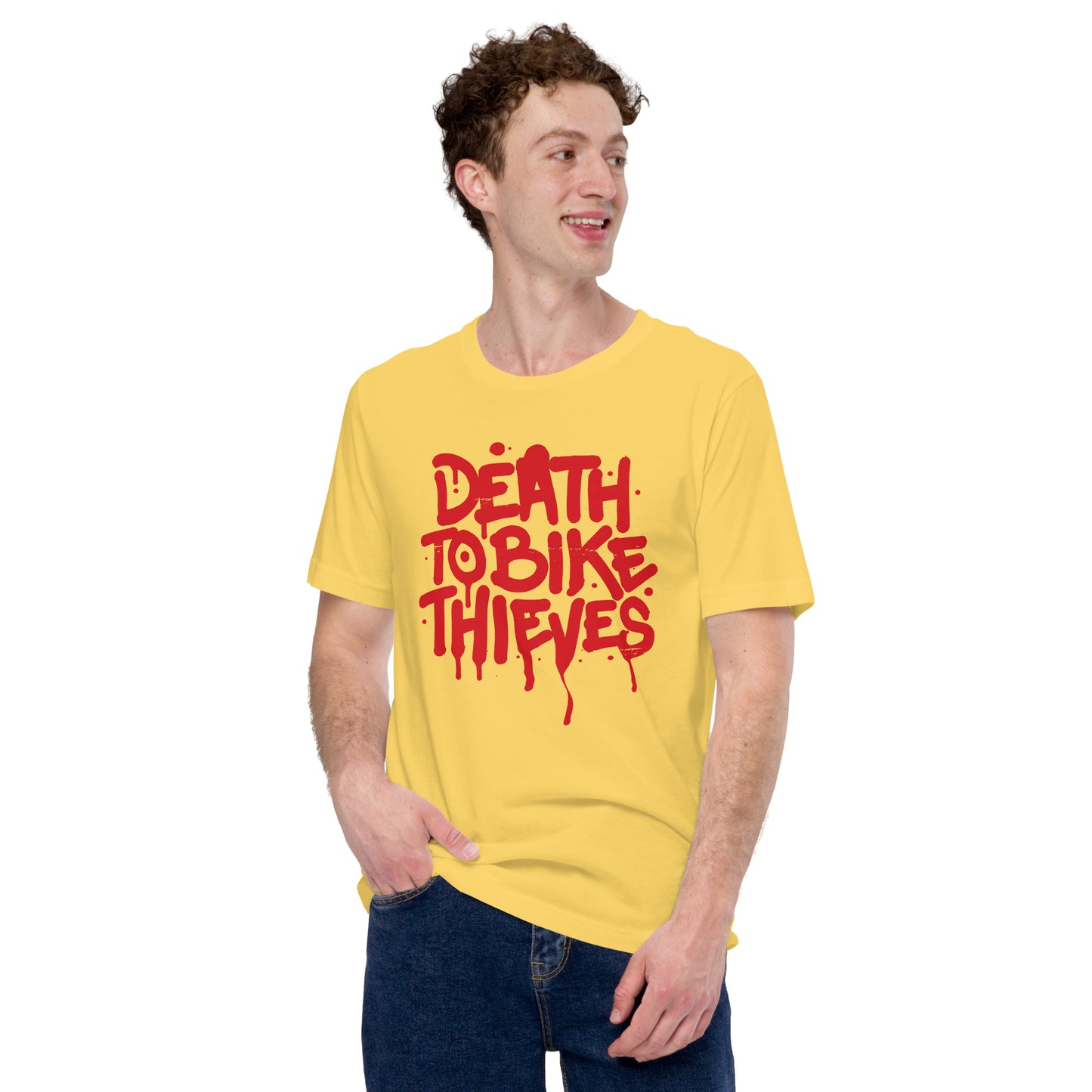 "Death To Bike Thieves" Unisex Tee